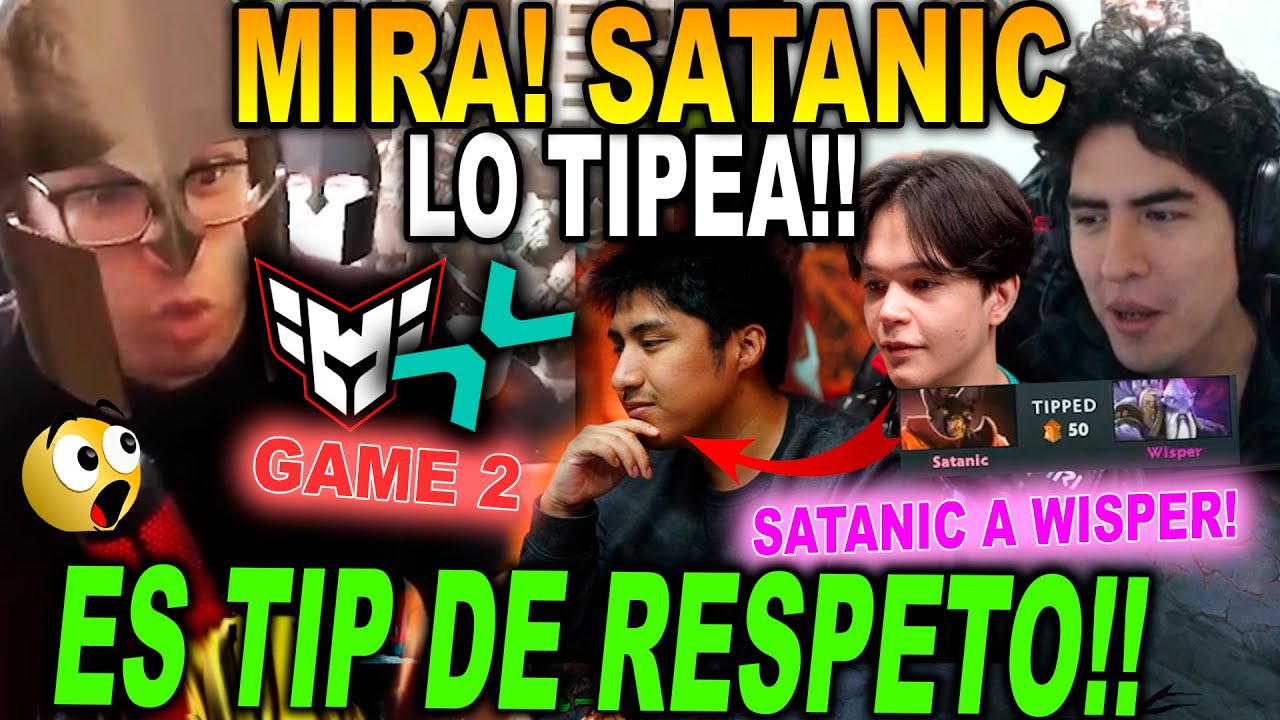 😲LO RESPETA!😲 BENJAZ LEO Y DAAD QUEDAN SORPRENDIDOS CON EL TIP DE SATANIC A WISPER POR SU NIVEL!
