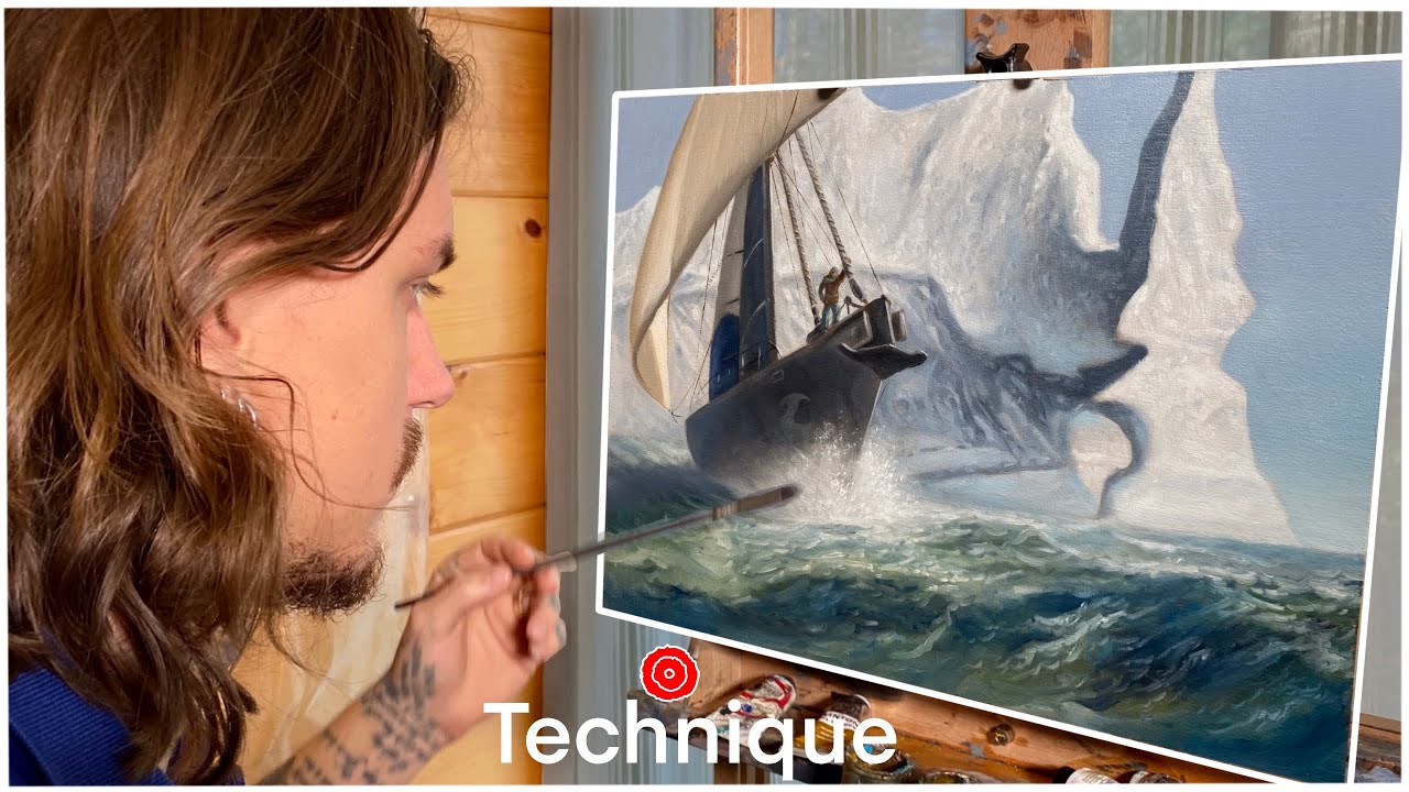 TECHNIQUE de PEINTURE avancée. Peinture à l’huile « DIRECTE» 🧑‍🎨 🎨