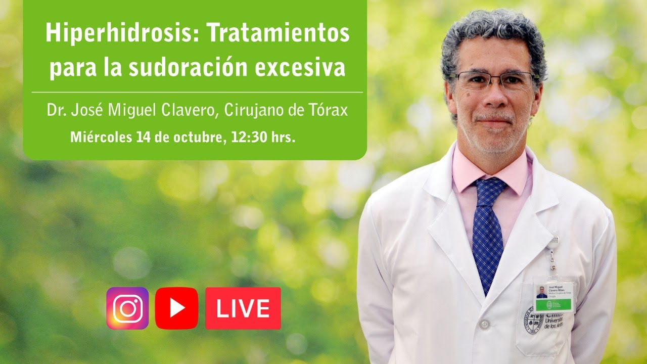 Hiperhidrosis: tratamientos para la sudoración excesiva