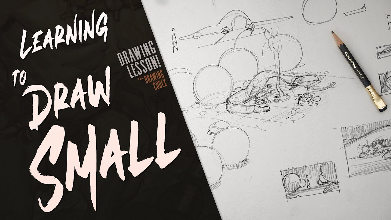 Create Epic Scenes With Tiny Drawings! | Illustration - Comics - Manga