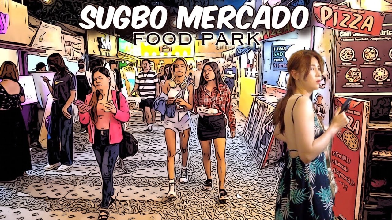 🔥[HD #CEBU 🇵🇭]  SUGBO MERCADO FOOD PARK - ITPark Branch  | April 2023 Update