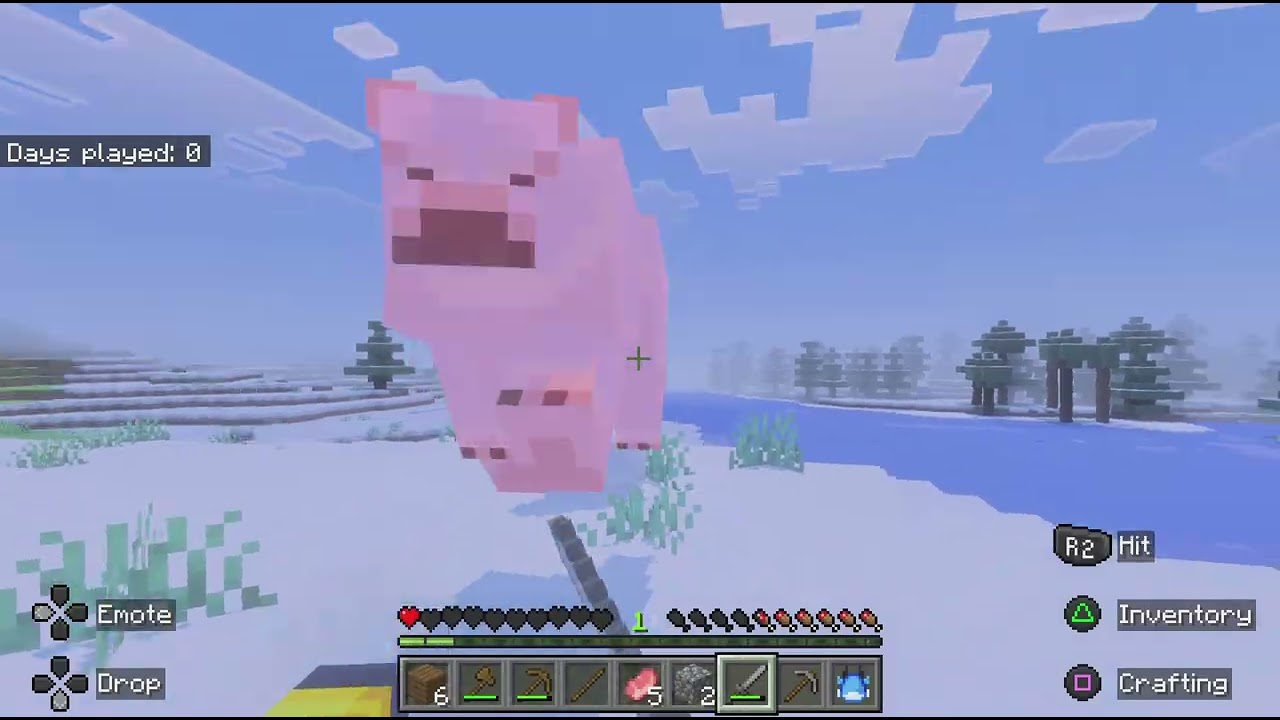 First Minecraft video