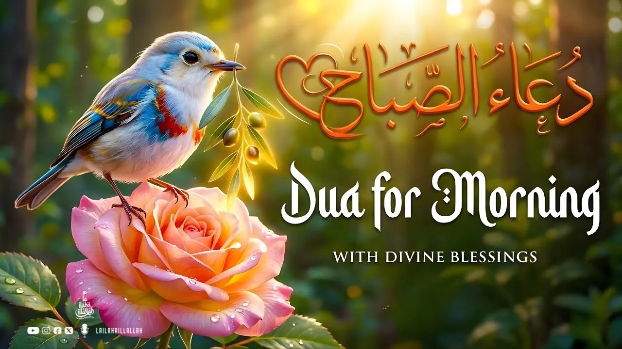 🌸Peaceful & Heart-Touching Morning Dua (أذكار الصباح) | Protection, Safety & Inner Peace & Healing
