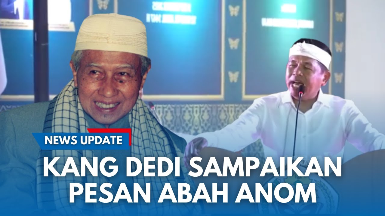 🔴[FULL] CERAMAH KDM !! Momen Kang Dedi Hadir Di Milad 120 Tahun Pondok PESANTREN SURYALAYA