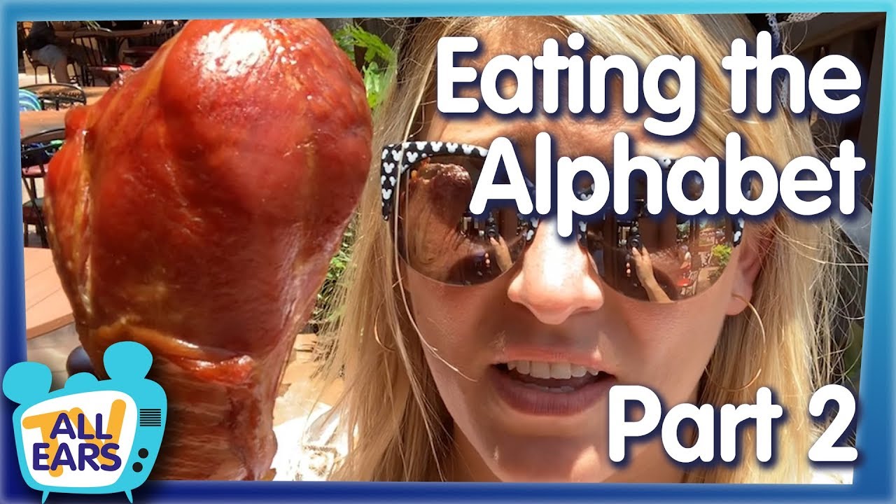Eating 26 Iconic Disney World Snacks -- The Disney Snack Alphabet: Part 2!