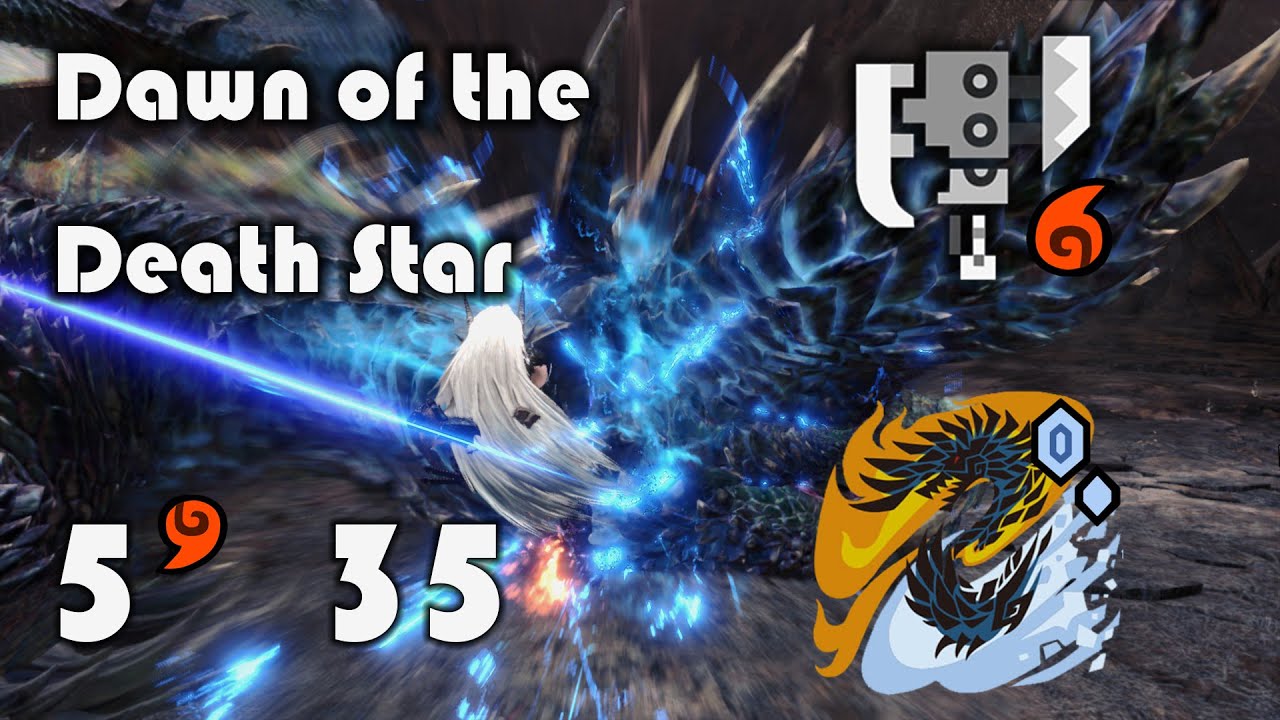 [MHW] Switch Axe Alatreon 5‘35“03 Dawn of the Death Star 明けの死星 斬斧 煌黑龍