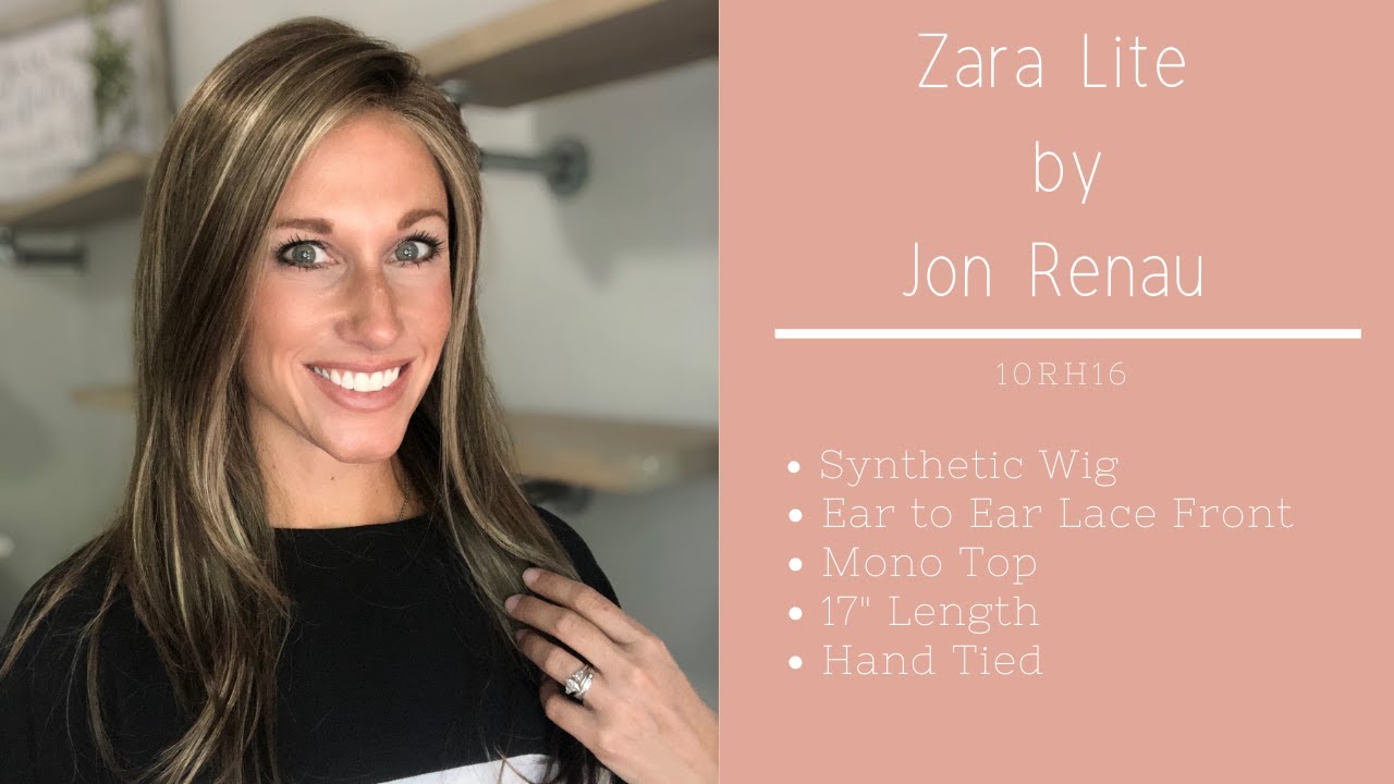 Zara Lite by Jon Renau in 10RH16 -WigsByPattisPearls.com Wig Review