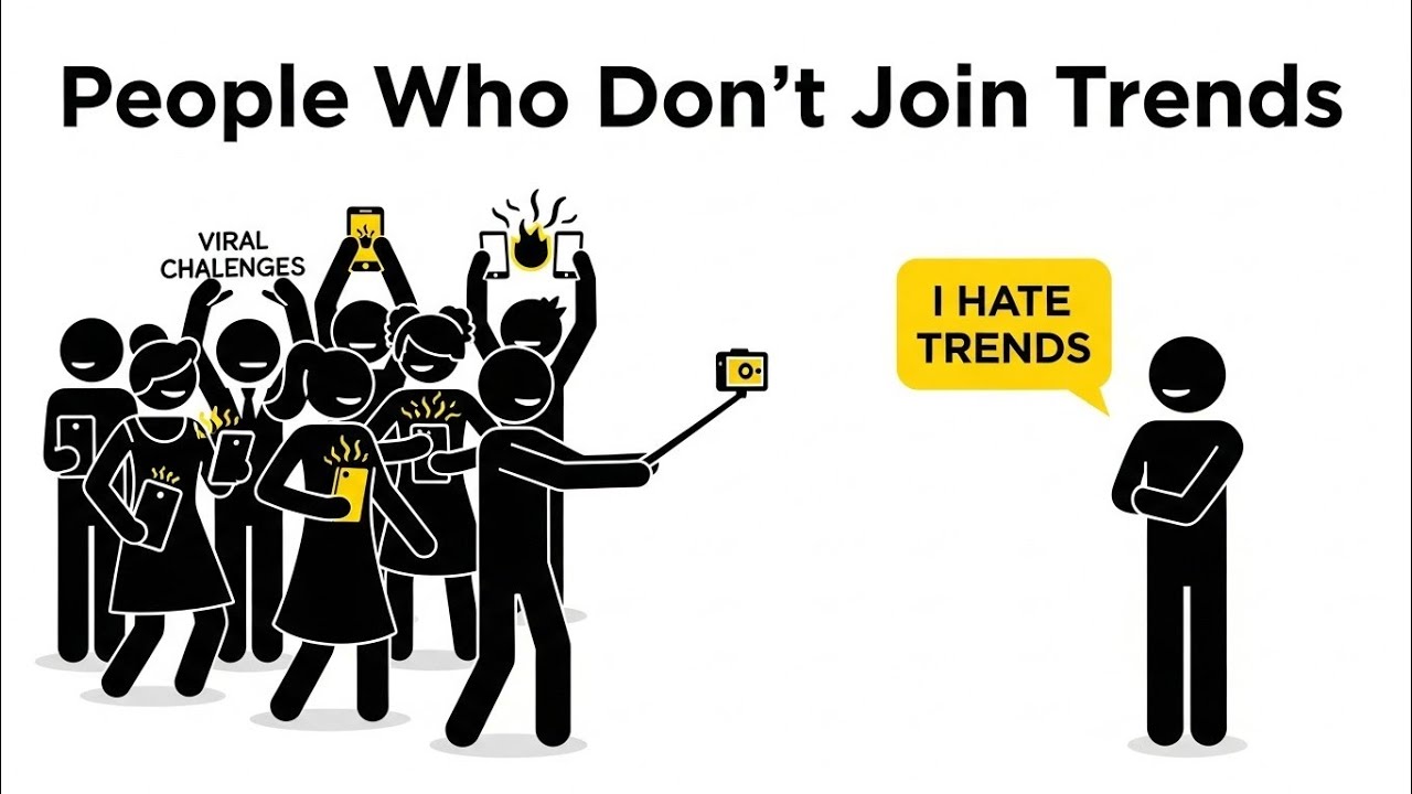 Psychology of People Who Never Join Trends
