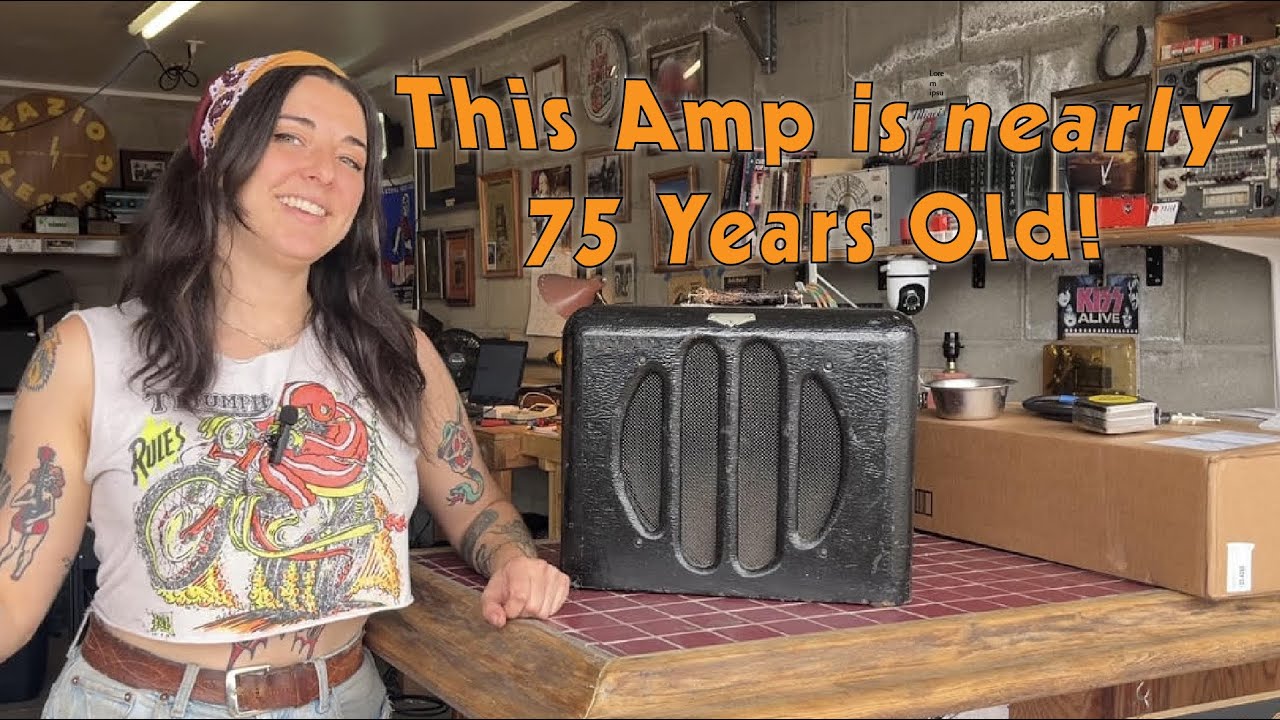 1942 Rickenbacher Electro 200A | WWII Era Amp Repair