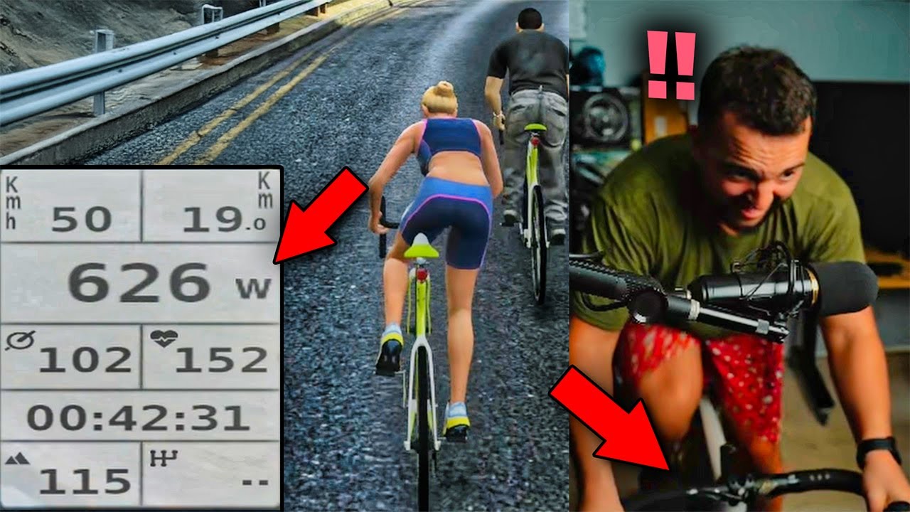GTA 5 + TRENAŻER: Przejechałem całe Los Santos na rowerze! 🚴‍♂️