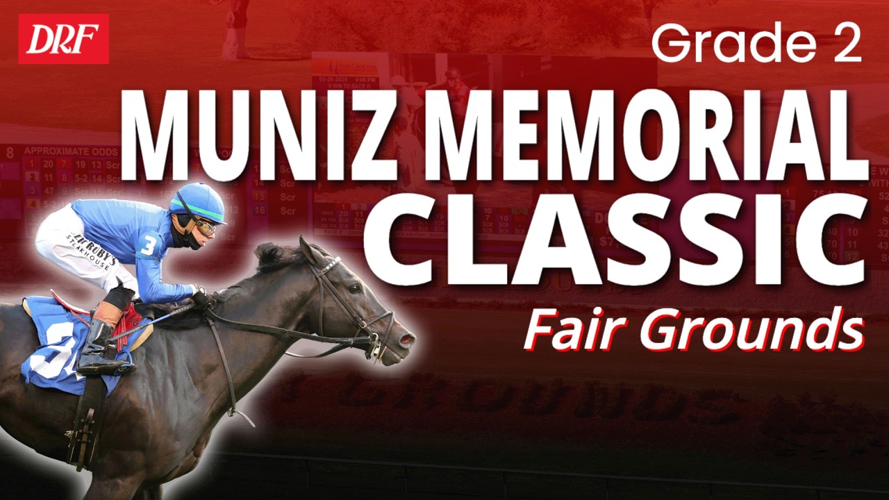 Предварительный показ скачек G2 Muniz Memorial Classic на ипподроме Fair Grounds в субботу, посвя...