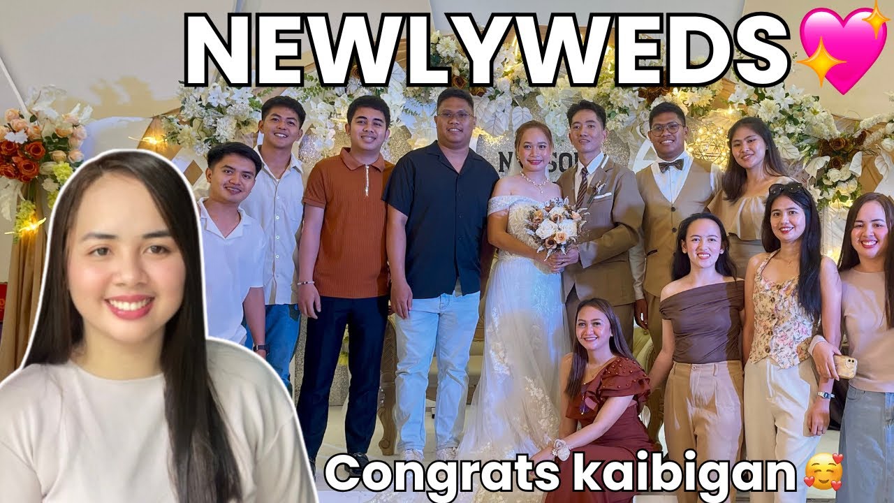 NAKIPAGKASAL SA AMING KAIBIGAN❤️| SOBRANG SAYA NG BUONG TROPA PARA SA NEWLYWEDS!🥂