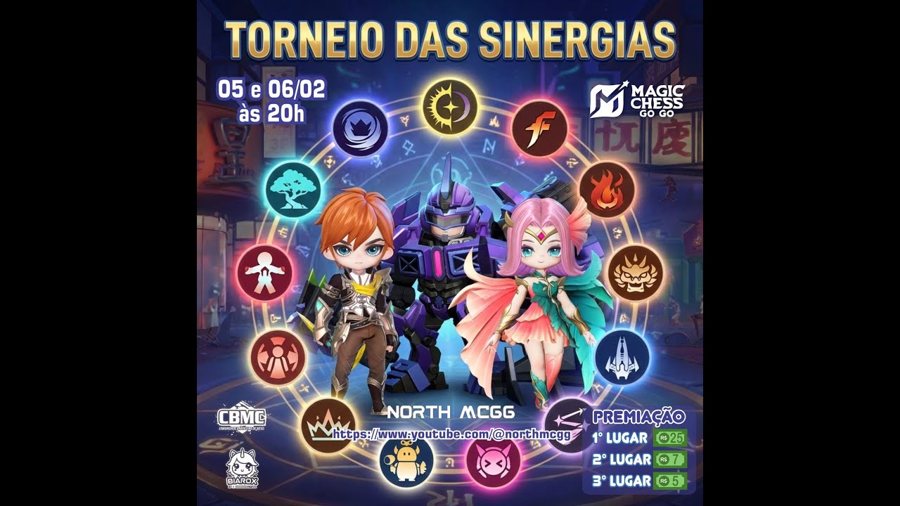 TORNEIO DAS SINERGIAS
| MAGIC CHESS GO GO