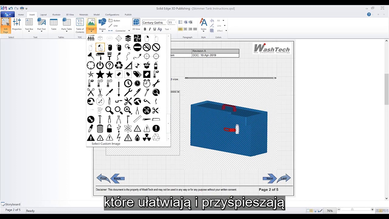 Technical Publications in Solid Edge
