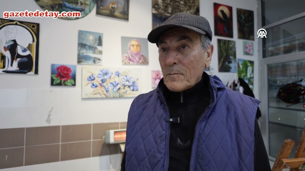 Hafızasını korumak için başladığı resim hobisi oldu