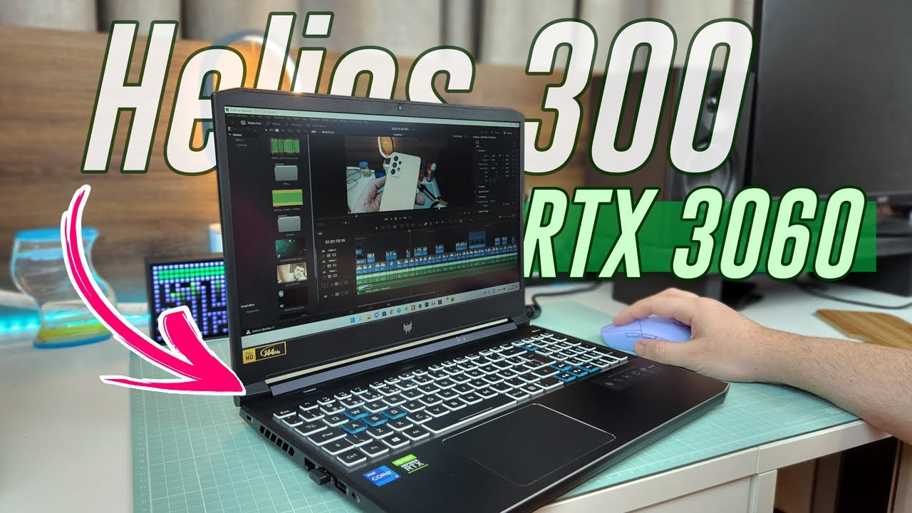 Acer Predator com RTX 3060: Melhor que o Dell G15? (Review)