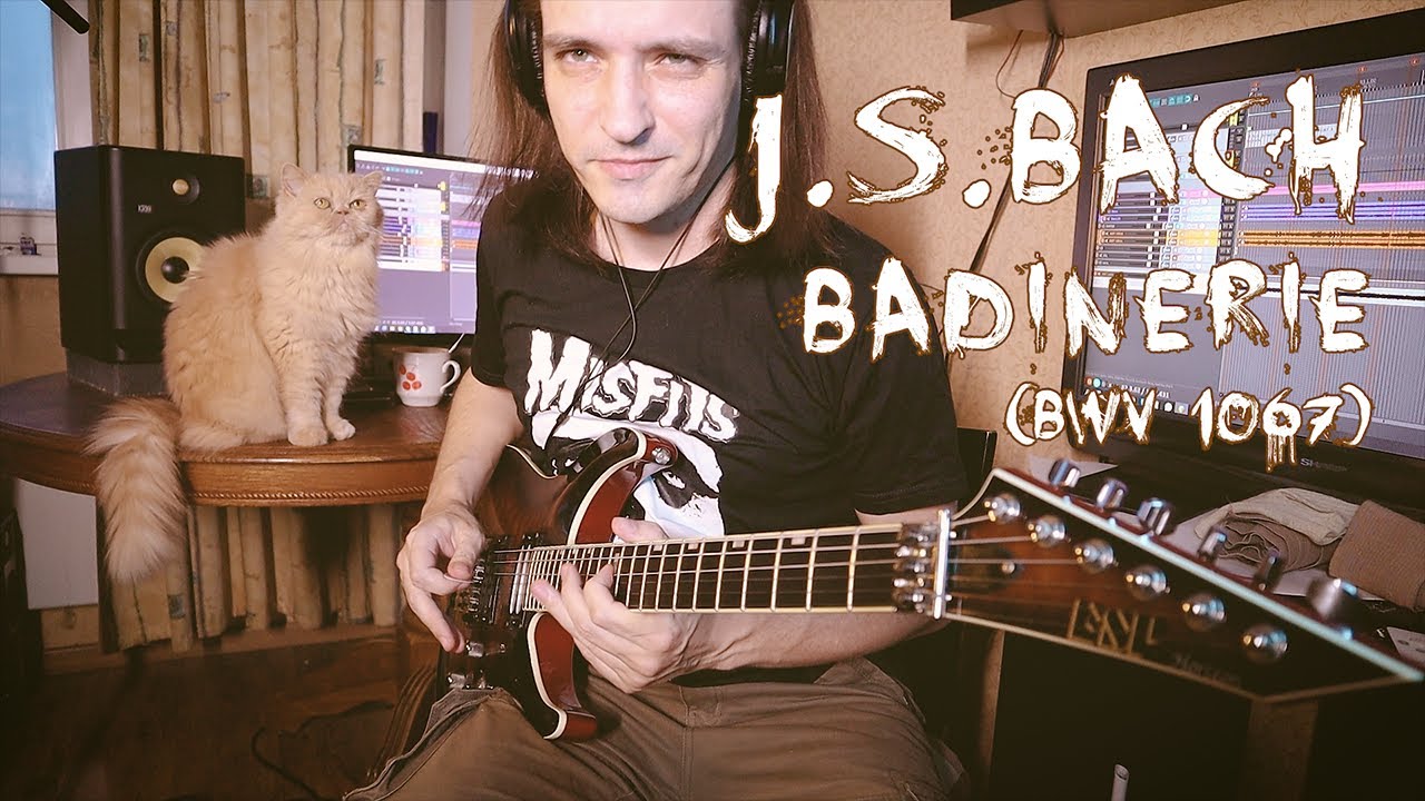 И.С. Бах - Шутка (Metal Playthru - Badinerie BWV 1067)