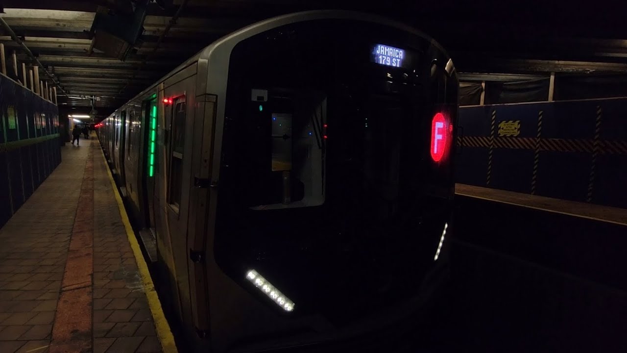 MTA EXCLUSIVE: R211A (F) Train Ride From Roosevelt Island To 21st Street Queensbridge 
