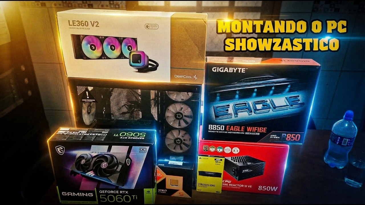 Montando o PC Showzastico!