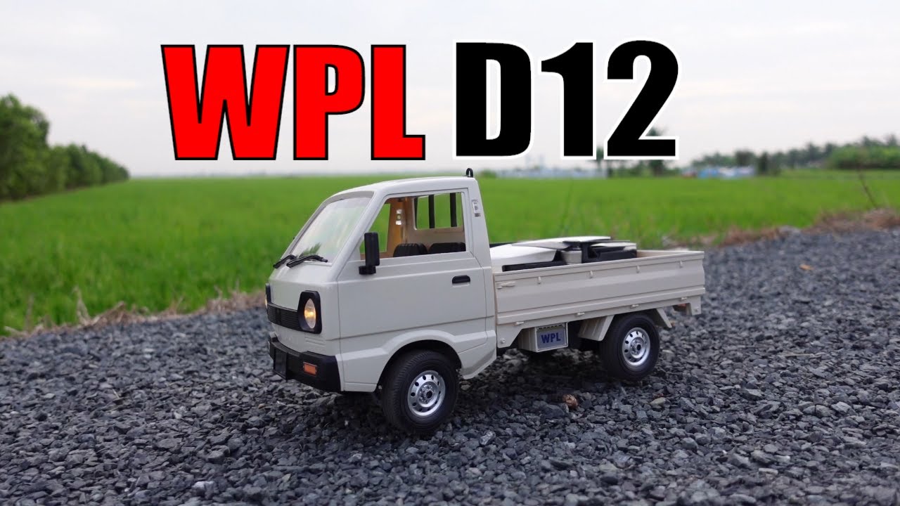 Mở Hộp Xe Tải Điều Khiển Từ Xa WPL D12 | Yêu Sáng Tạo