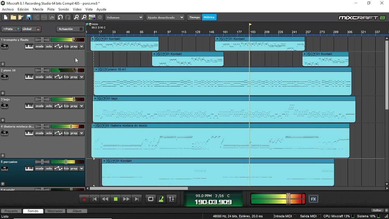Zapateado utilizando el banco de  samples mixtecos