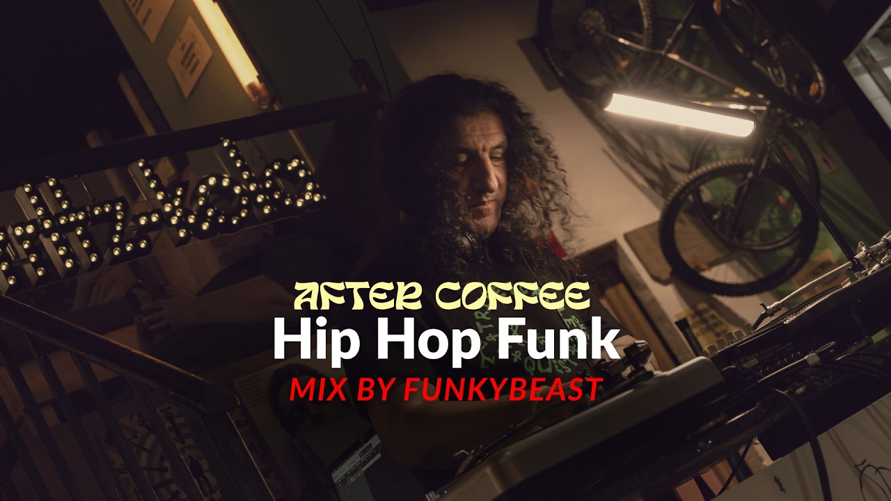 After Coffee | Hip Hop Funk Mix at Recyclo Bike Café by FUNKYBEAST | Live DJ Set VINYL ONLY