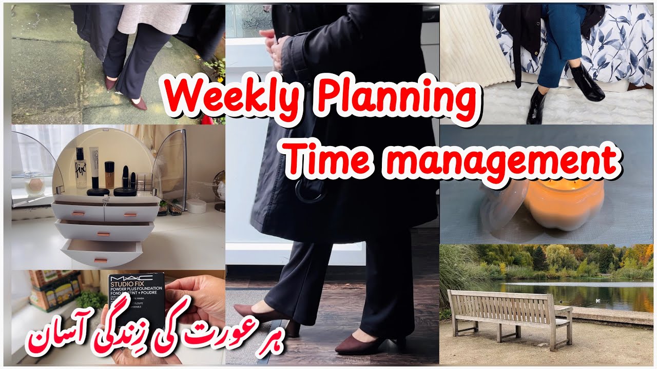 Weekly house cleaning Routine & Time Managemen |cleaning routine || weekly planer|  Pakistani mom uk