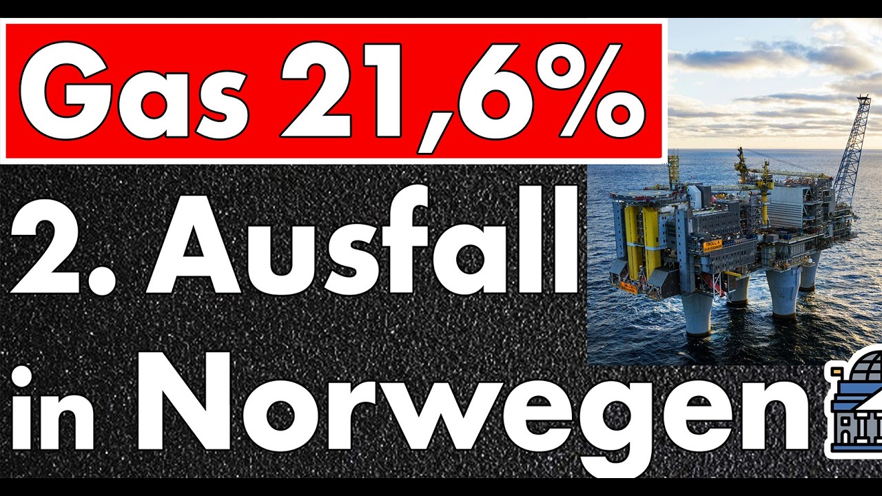 Füllstand 21,6% & neuer Ausfall in Norwegen! 2x Kompressorschaden! Auswirkungen auf Deutschland!
