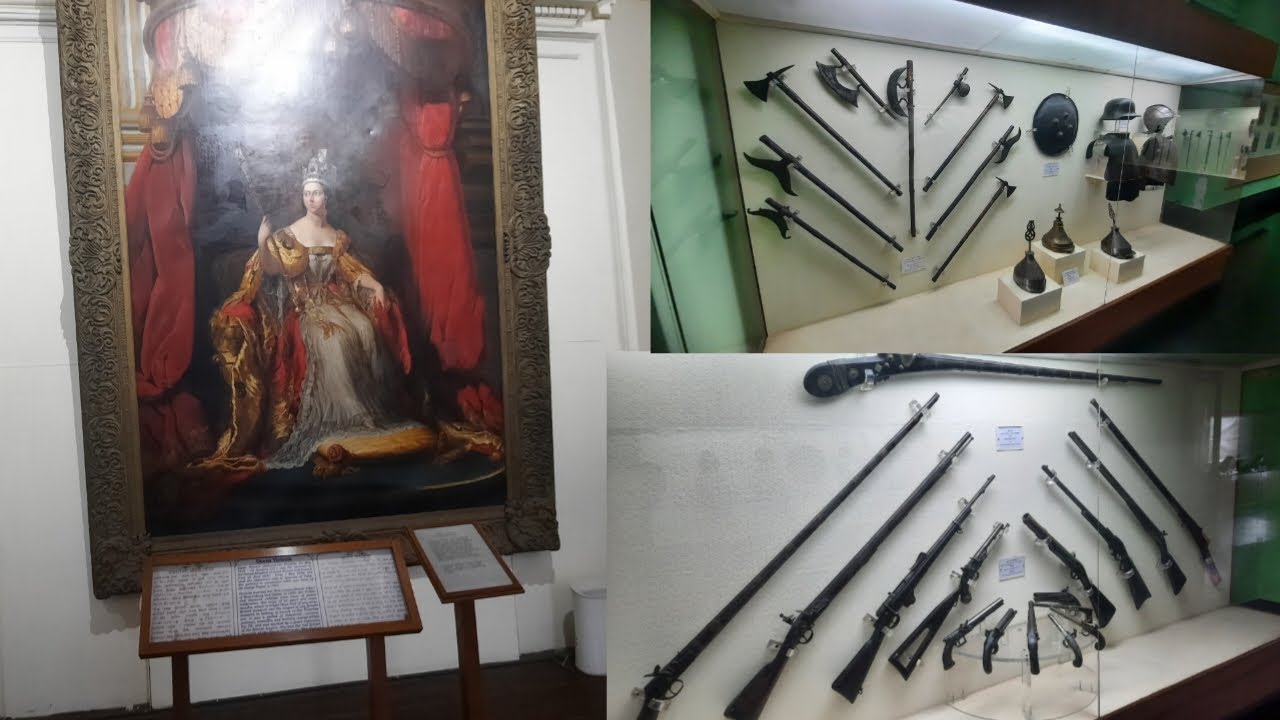 THE FORT ST. GEORGE MUSEUM || BRITISH RULER ITEMS || CHENNAI.