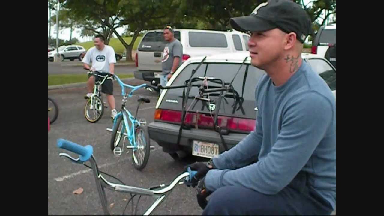 Old School BMX Flatland Freestyle - Ala Moana, Hawaii - 03-05-11