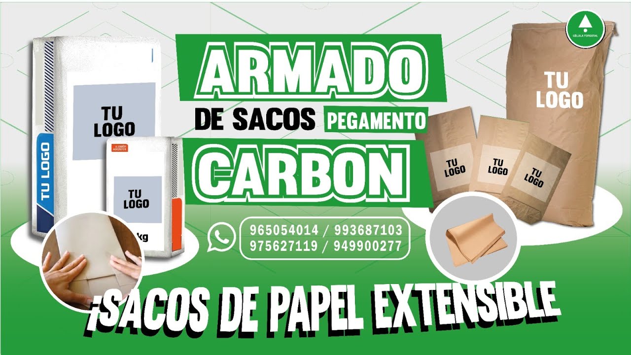 ARMANDO DE SACOS DE PAPEL KRAFT // CELULA FORESTAL EIRL