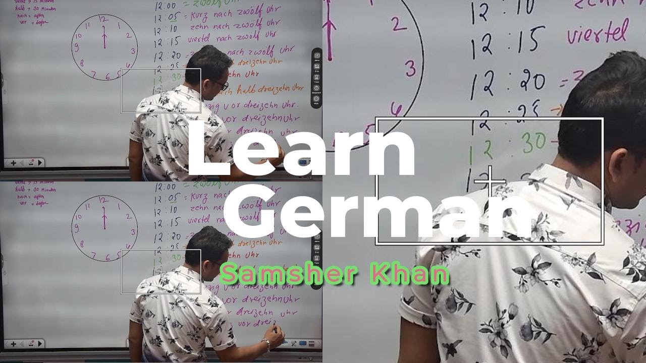 Learn German Time Expressions | Die Uhrzeiten Einfach Erkl&auml;rt!