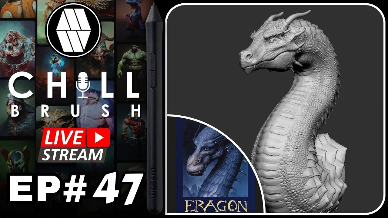 🔴LIVE - ZBrush Sculpting Live Stream - #EP47