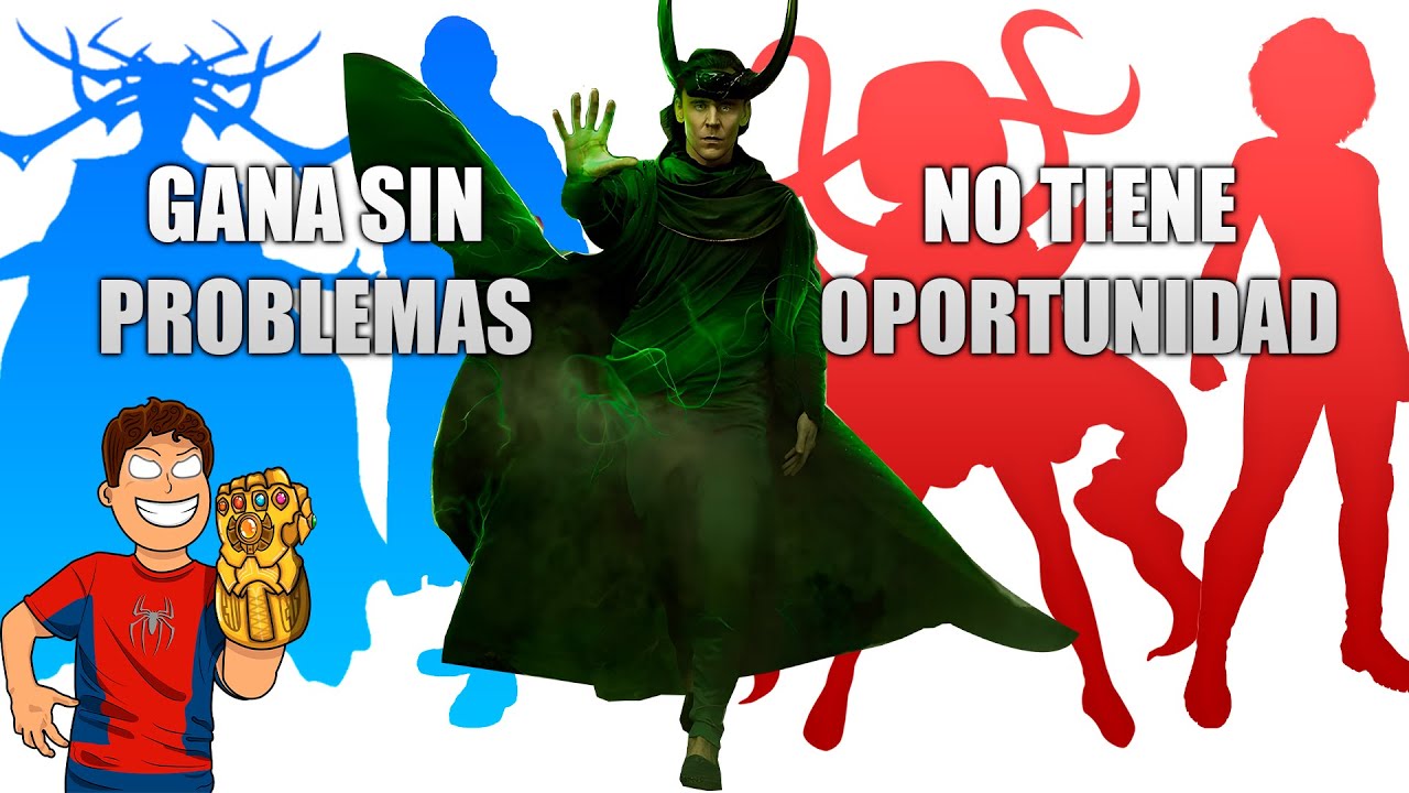&iquest;Qu&eacute; tan PODEROSO es DIOS LOKI?&iquest;A qu&eacute; personajes puede derrotar?DragonPunchSpiderZ