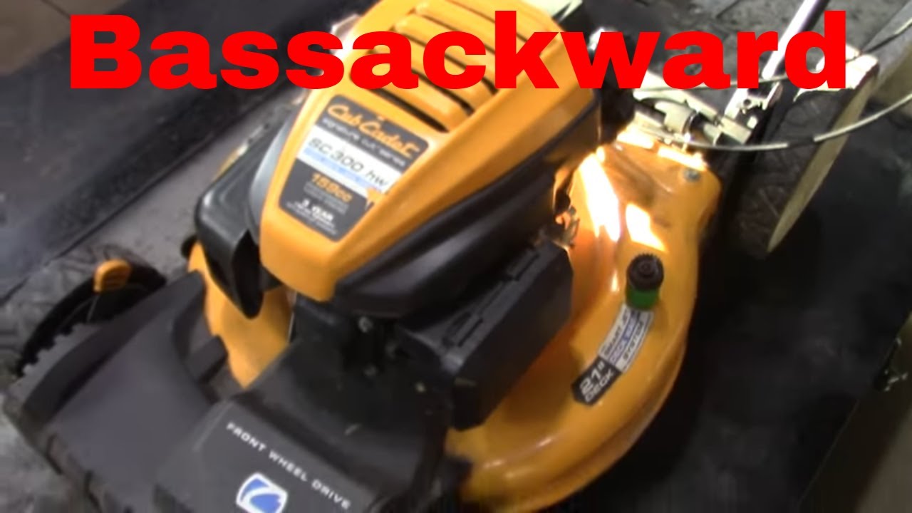 Lawnmower Owned By An Idiot