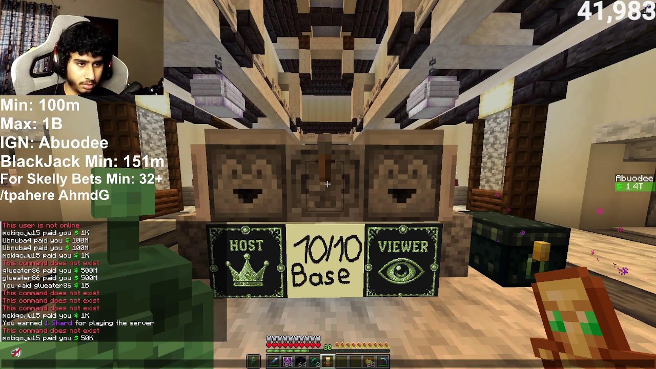 1B+💸 Per Tp BalTop #2 | Wagering & PVPing | Donut SMP Live