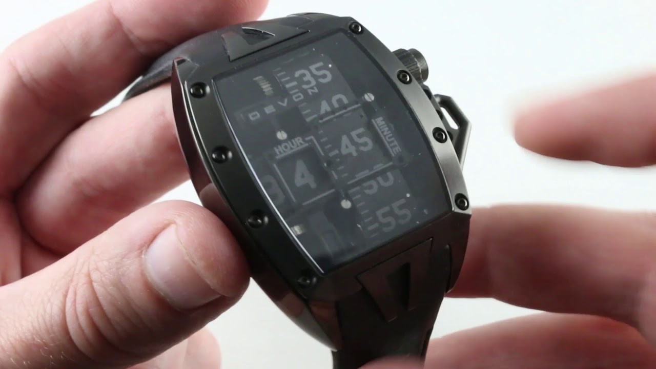 Devon Tread 2 Chronograph (Nightmare Series) Luxury Watch Review