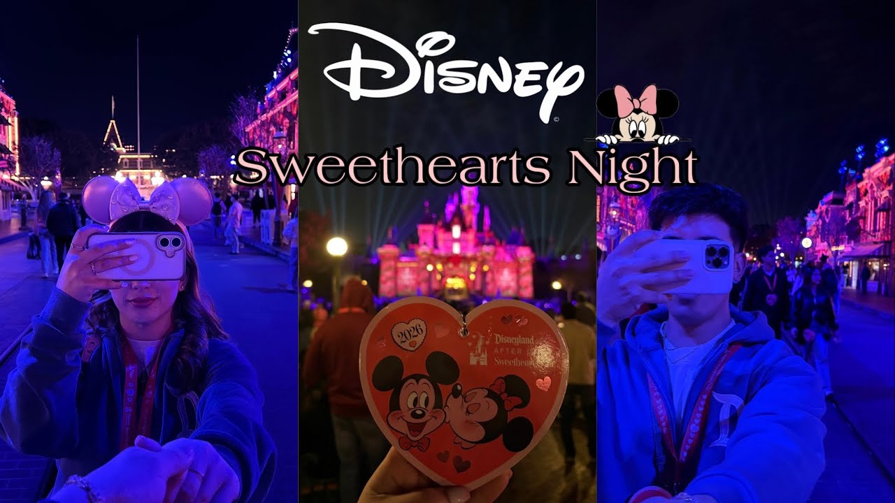 Disneyland Sweethearts Night event- spend the day with me