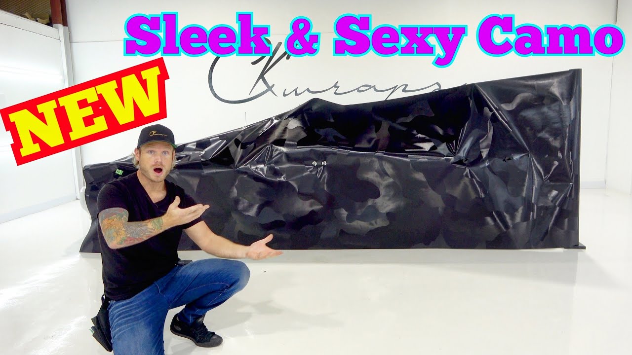 Sleek, Sexy & Aggressive Wrap NEW TEXTURED CAMO
