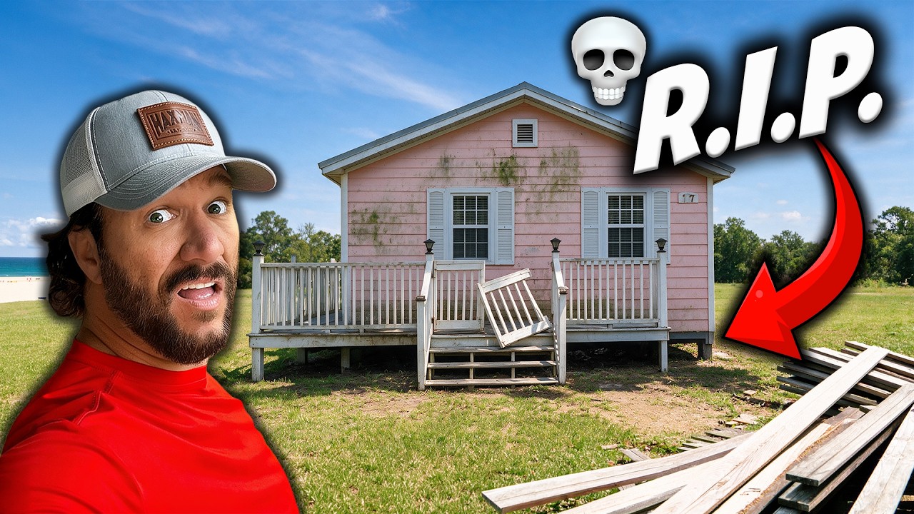 Our Deck Had a GRUESOME Secret Underneath | Free House Remodel