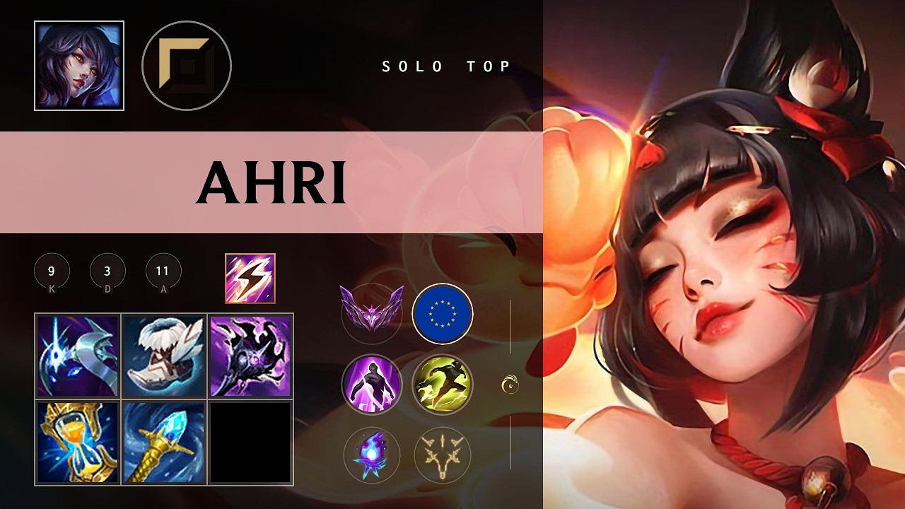 Ahri Top vs Aurora - EUW Master Patch 26.09