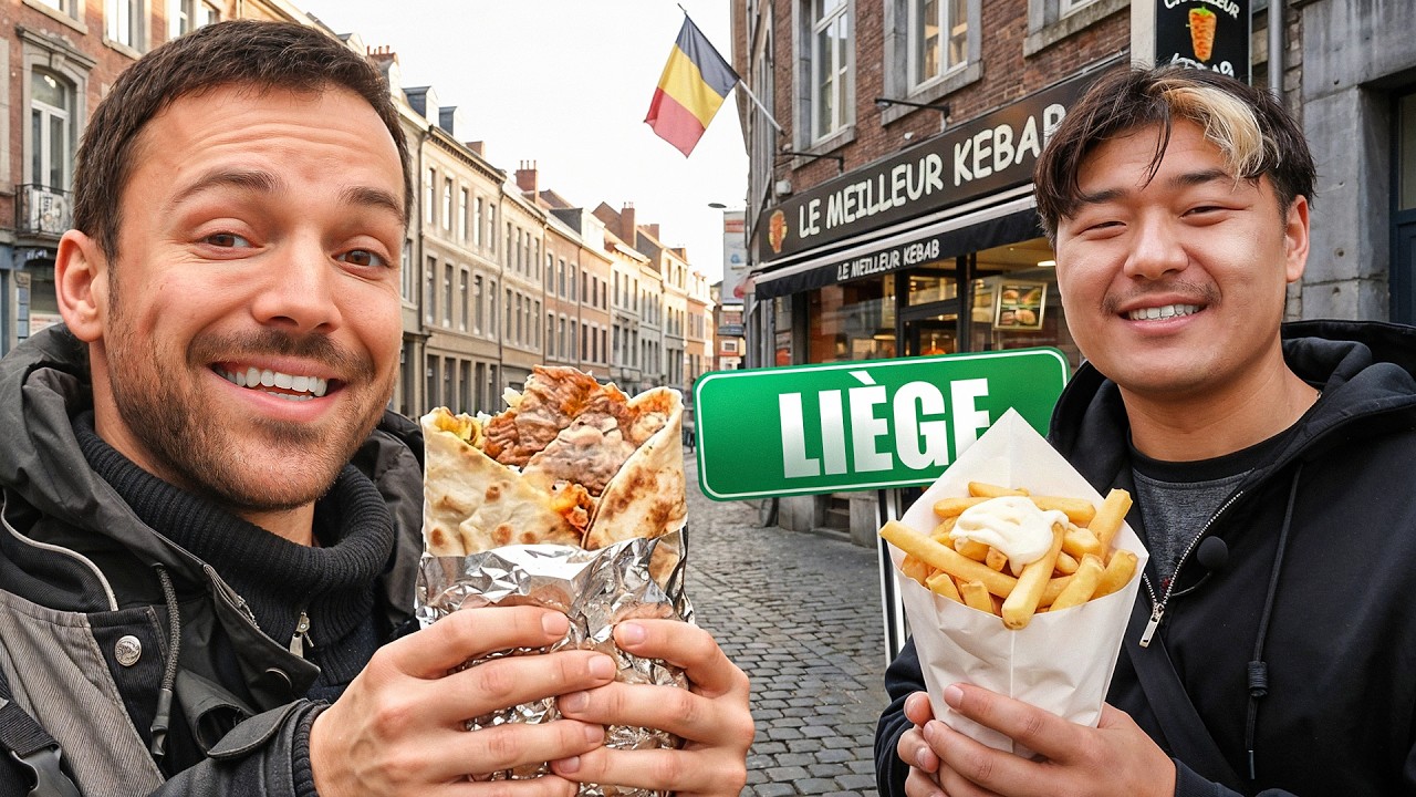 Je teste les SNACKS pr&eacute;f&eacute;r&eacute;s des Li&eacute;geois (feat. Empereur Zi) 🇧🇪