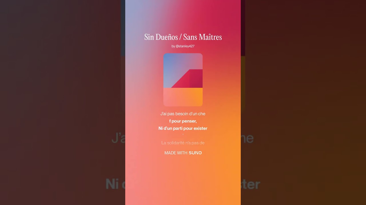 Sin Dueños   Sans Maîtres 1