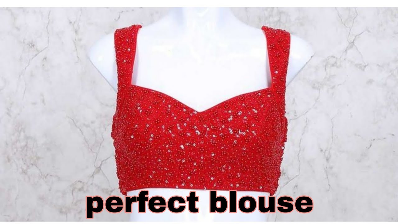 | new style sleeveless blouse with cups |princecute with padded blouse| 15minutes main blouse ready