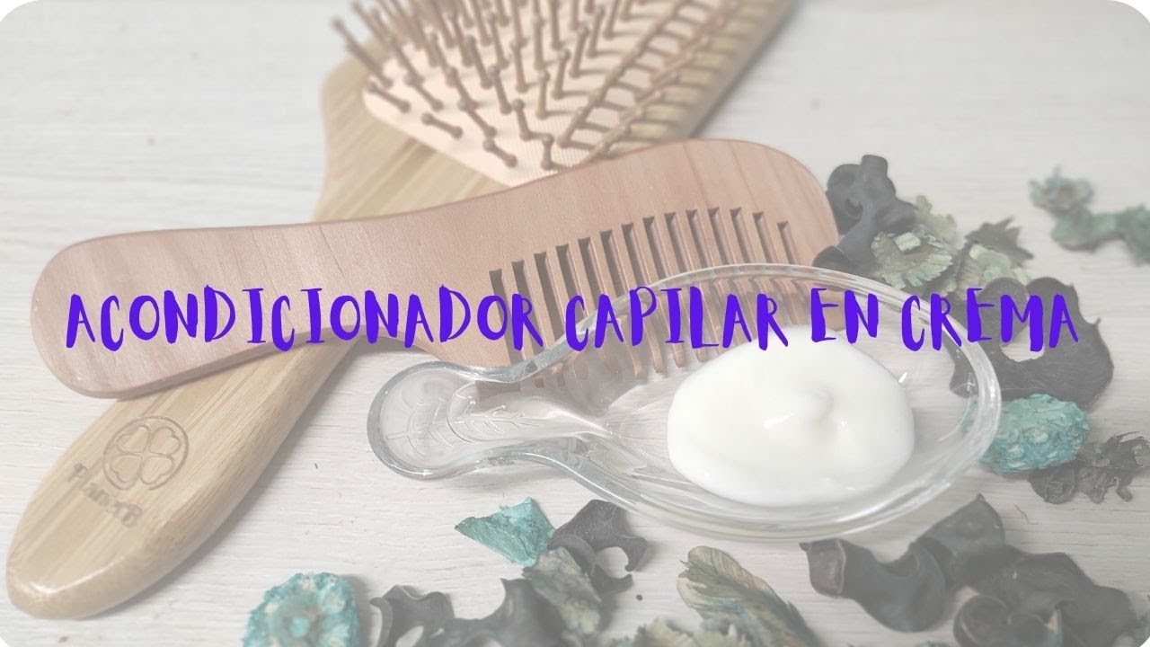 Acondicionador capilar en crema