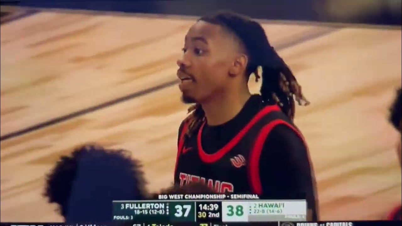 Big West Semifinal - Kurt on ESPN