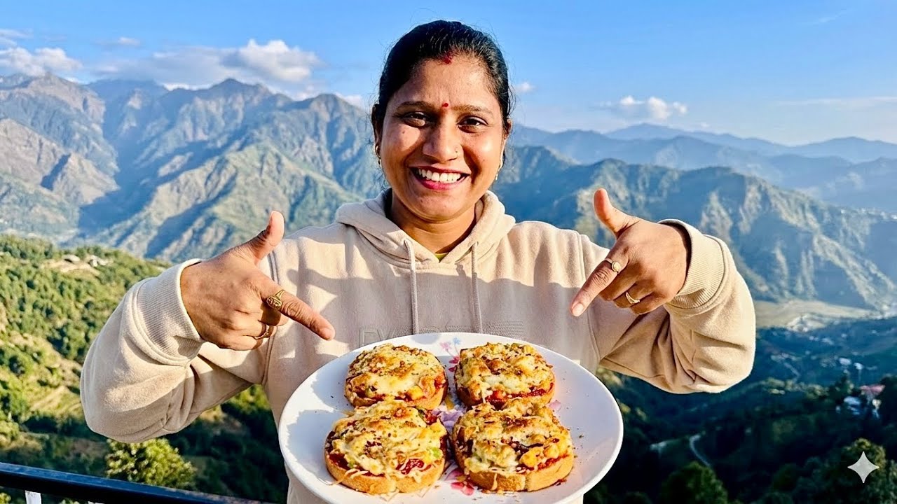 5 minute me bnaye bread pizza wo bhi aisa jise aap baar baar khana chahenge