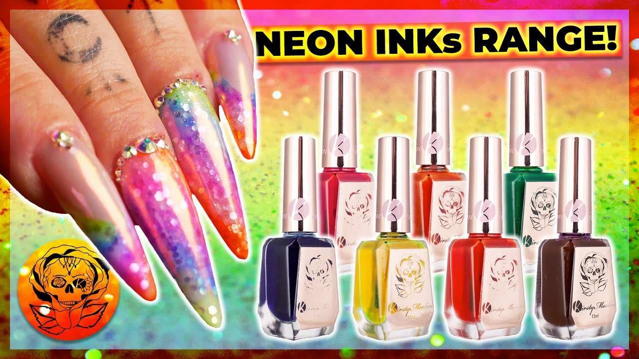 Учебное пособие по дизайну Ink & Chrome с новыми неоновыми чернилами!
