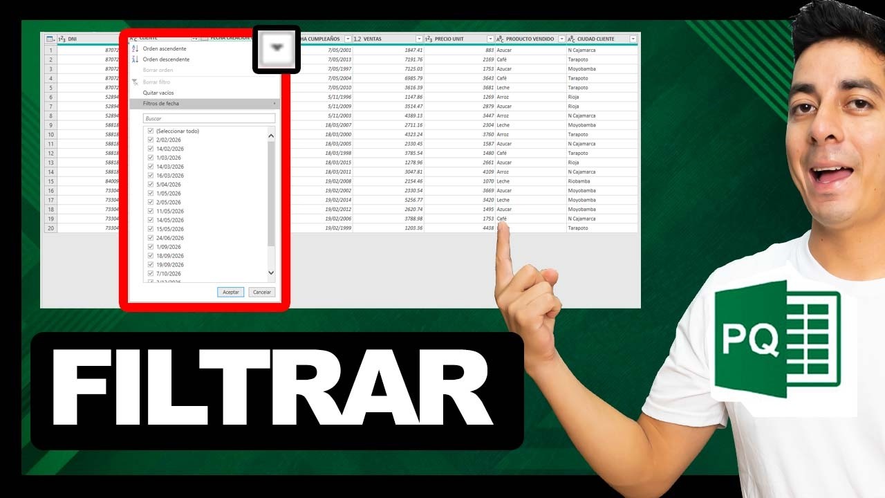Aplicar Filtros en Power Query para optimizar tus Datos