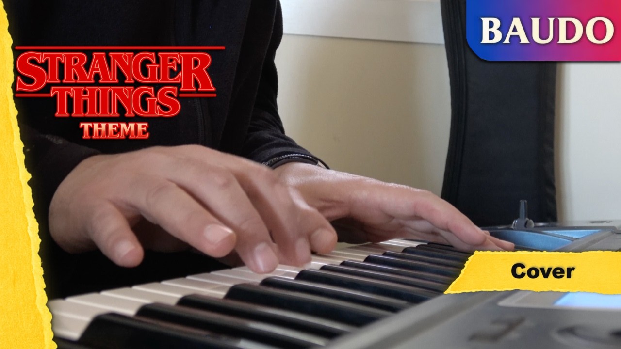 STRANGER THINGS Main Theme - Synth Cover | BAUDO
